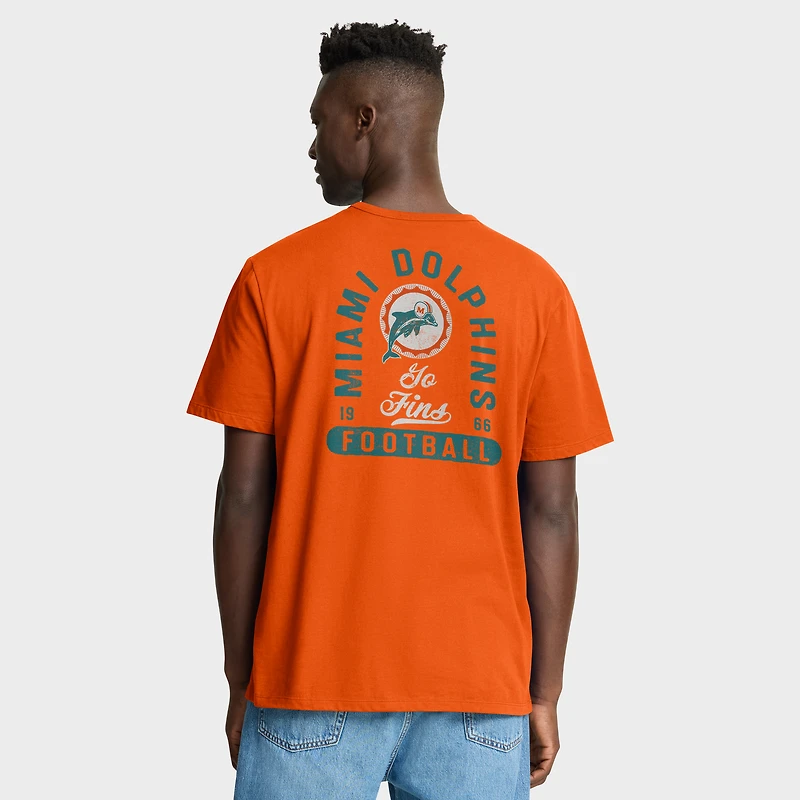 T-shirt orange Fanatics pour homme