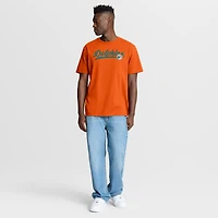 Men's Fanatics Orange Miami Dolphins Fluid Motion Legacy T-Shirt