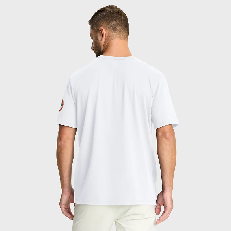 Men's Fanatics White Miami Dolphins Elevated Classic Legacy T-Shirt