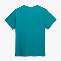 Men's Logo Athletic  Aqua Miami Dolphins Primary T-Shirt