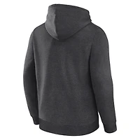 Sweat à capuche pour homme avec logo athlétique, couleur gris anthracite chiné, Miami Dolphins Arch Victory