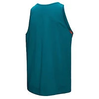 Débardeur rétro colorblock Aqua Miami Dolphins de Mitchell & Ness pour homme
