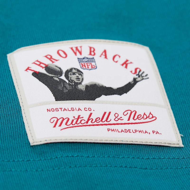 Débardeur rétro colorblock Aqua Miami Dolphins de Mitchell & Ness pour homme
