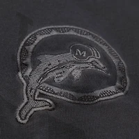 T-shirt Mitchell & Ness noir pour homme, collection Downtown