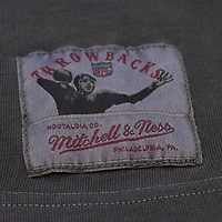 T-shirt Mitchell & Ness noir pour homme, collection Downtown