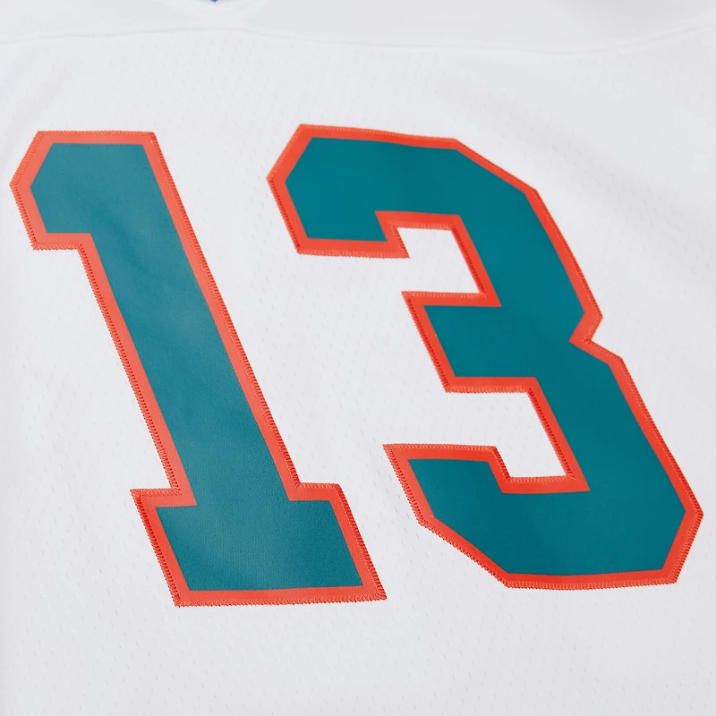 Maillot réplique Mitchell & Ness Dan Marino blanc Miami Dolphins 1994 Legacy pour homme