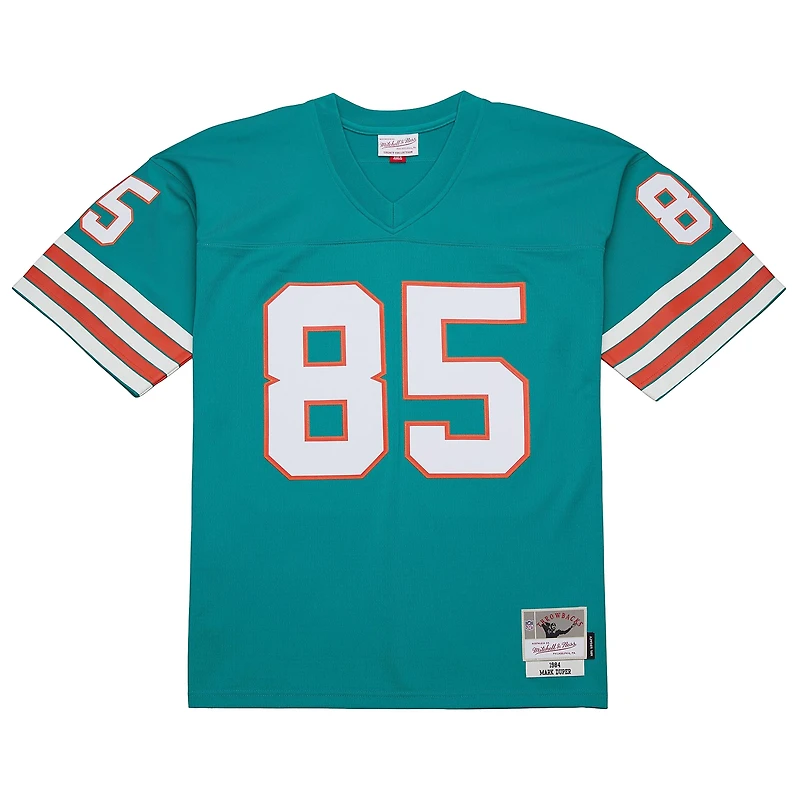 Maillot réplique Mitchell & Ness Mark Duper Aqua Miami Dolphins Legacy pour hommes