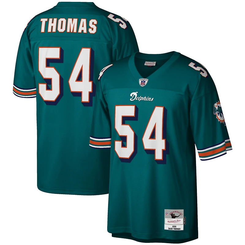 Men's Mitchell & Ness Zach Thomas Miami Dolphins Legacy Replica Jersey