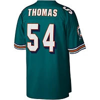 Maillot réplique Legacy Mitchell & Ness Zach Thomas orange des Miami Dolphins pour homme