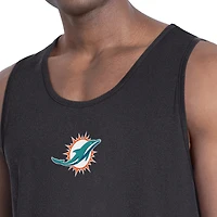 Men's MSX by Michael Strahan  Charcoal Miami Dolphins Energy Tank Top