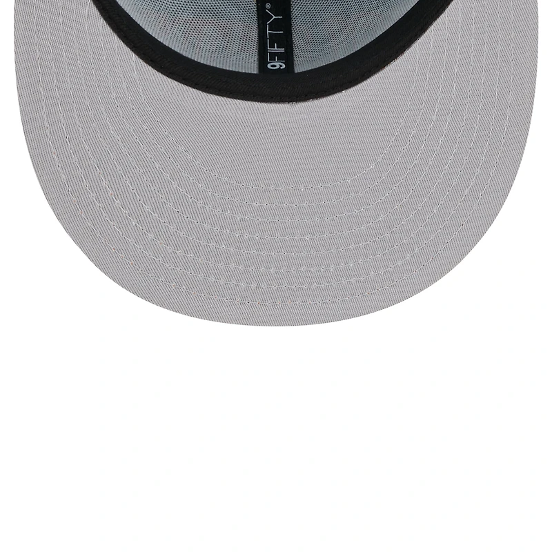 Men's New Era Aqua/Orange Miami Dolphins Team Establish 9FIFTY Snapback Hat