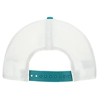 Casquette ajustable New Era Aqua/Blanc Miami Dolphins Patch 19TWENTY pour homme