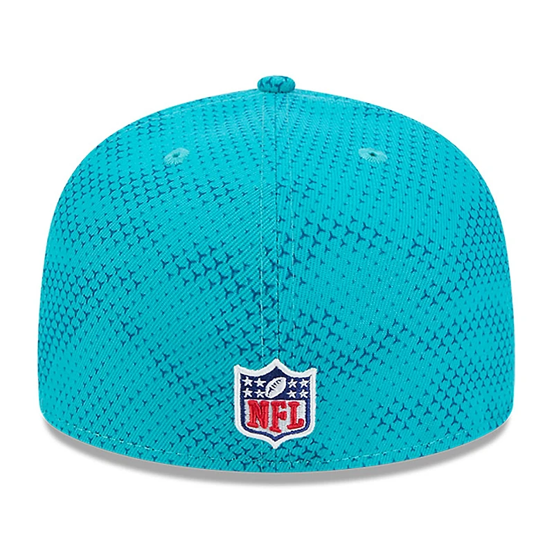 Men's New Era  Aqua Miami Dolphins 2024 Sideline 59FIFTY Fitted Hat