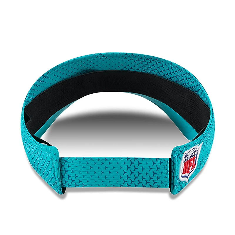 Visière de touche New Era Aqua Miami Dolphins 2024 pour hommes