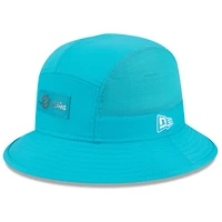 Bob New Era Aqua Miami Dolphins 2025 Sideline pour homme