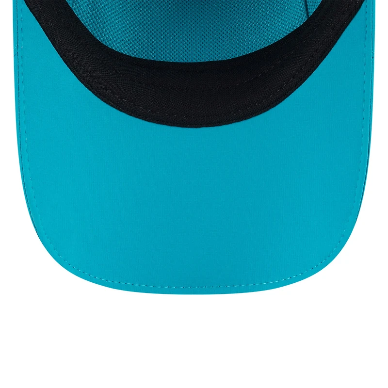 Men's New Era Aqua Miami Dolphins 2025 Sideline  Runner Adjustable Hat