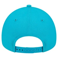 Casquette ajustable A-Frame 9FORTY pour homme New Era Aqua Miami Dolphins