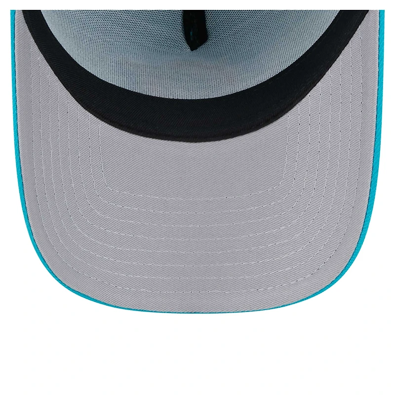 Casquette ajustable A-Frame 9FORTY pour homme New Era Aqua Miami Dolphins