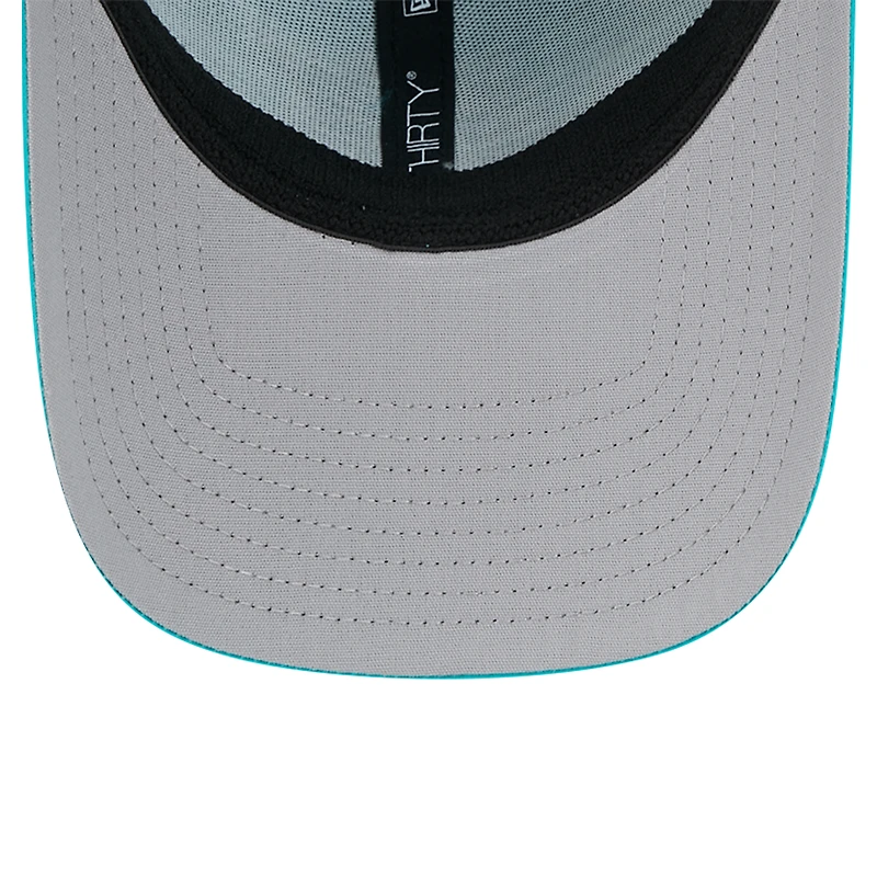 Men's New Era Aqua Miami Dolphins Active Team Tone 39THIRTY Flex Hat