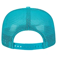 Casquette de golf à visière snapback Active Tone Miami Dolphins de New Era pour homme