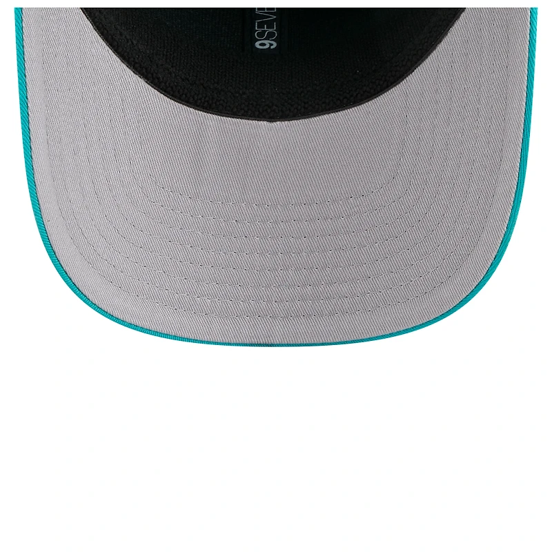 Men's New Era Aqua Miami Dolphins Chant 9SEVENTY Stretch-Snap Hat