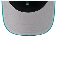 Men's New Era Aqua Miami Dolphins Chant 9SEVENTY Stretch-Snap Hat