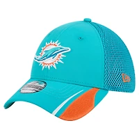 Casquette linéaire 39THIRTY Flex Game Day des Dolphins de Miami New Era pour homme