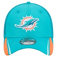 Casquette linéaire 39THIRTY Flex Game Day des Dolphins de Miami New Era pour homme