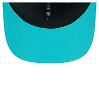 Men's New Era Aqua Miami Dolphins Gameday Multi Rope 9SEVENTY Stretch-Snap Hat