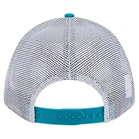 Casquette ajustable 9FORTY Aqua Miami Dolphins pour homme New Era