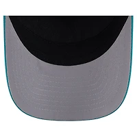 Men's New Era  Aqua Miami Dolphins Side Lines 9FORTY Adjustable Hat