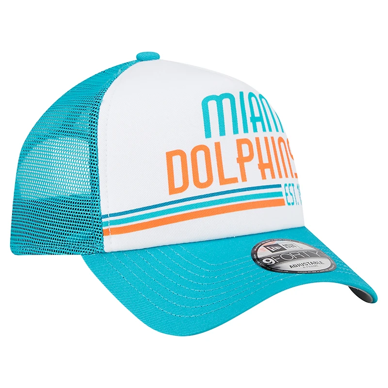 NWC DOL AQUA NWC FW23 NFL STACKER 940 TRUCKER HATMENSTC