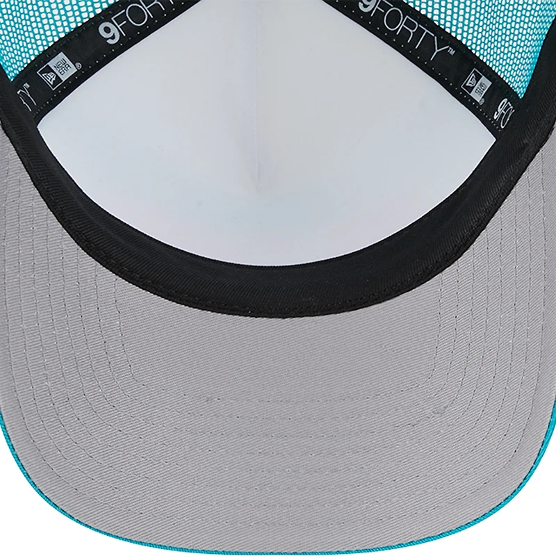 NWC DOL AQUA NWC FW23 NFL STACKER 940 TRUCKER HATMENSTC