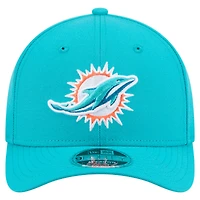 Men's New Era  Aqua Miami Dolphins Team Collection 9FORTY M-Crown Adjustable Hat