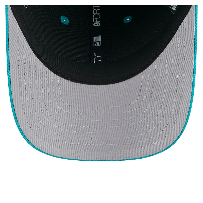 Men's New Era  Aqua Miami Dolphins Team Collection 9FORTY M-Crown Adjustable Hat