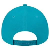 Casquette ajustable New Era Miami Dolphins Throwback A-Frame 9FORTY pour homme