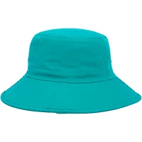 Bob principal avec logo Throwback des Dolphins de Miami New Era Aqua pour hommes