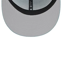 Casquette snapback 9FIFTY de style camionneur à imprimé Miami Dolphins de New Era pour homme