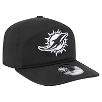 Casquette ajustable New Era noire/blanche Miami Dolphins 19TWENTY pour homme