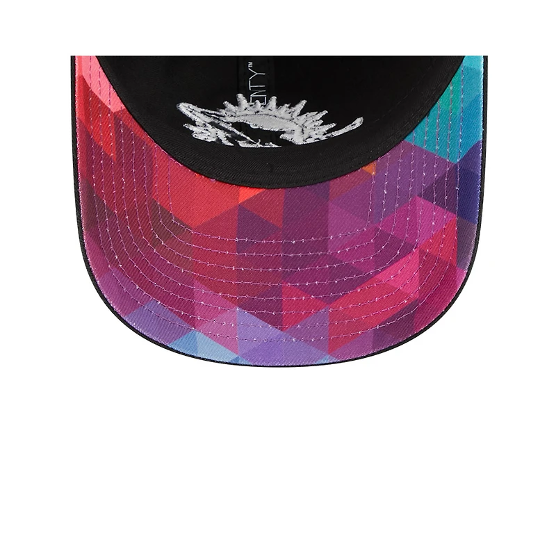 Casquette réglable New Era noire Miami Dolphins 2023 NFL Crucial Catch 9TWENTY pour hommes