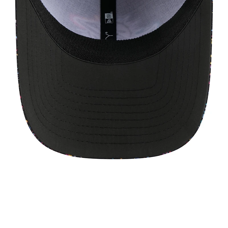 Men's New Era  Black Miami Dolphins 2025 NFL Crucial Catch 39THIRTY Flex Hat