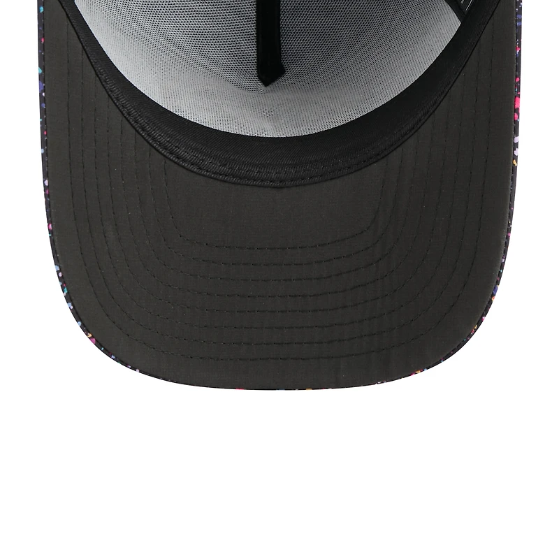 Men's New Era  Black Miami Dolphins 2025 NFL Crucial Catch A-Frame 9FIFTY Snapback Hat
