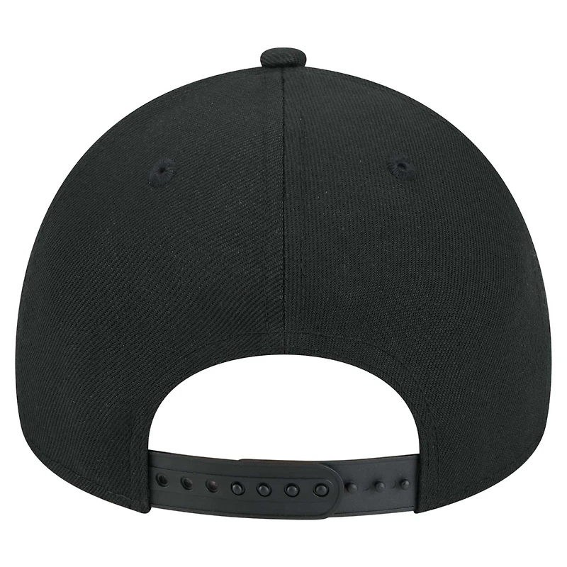 Casquette ajustable Smith 9FORTY Miami Dolphins noire New Era pour homme