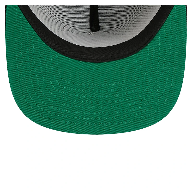 Casquette ajustable New Era 9FIFTY A-Frame Miami Dolphins Super Bowl Ring noire pour homme