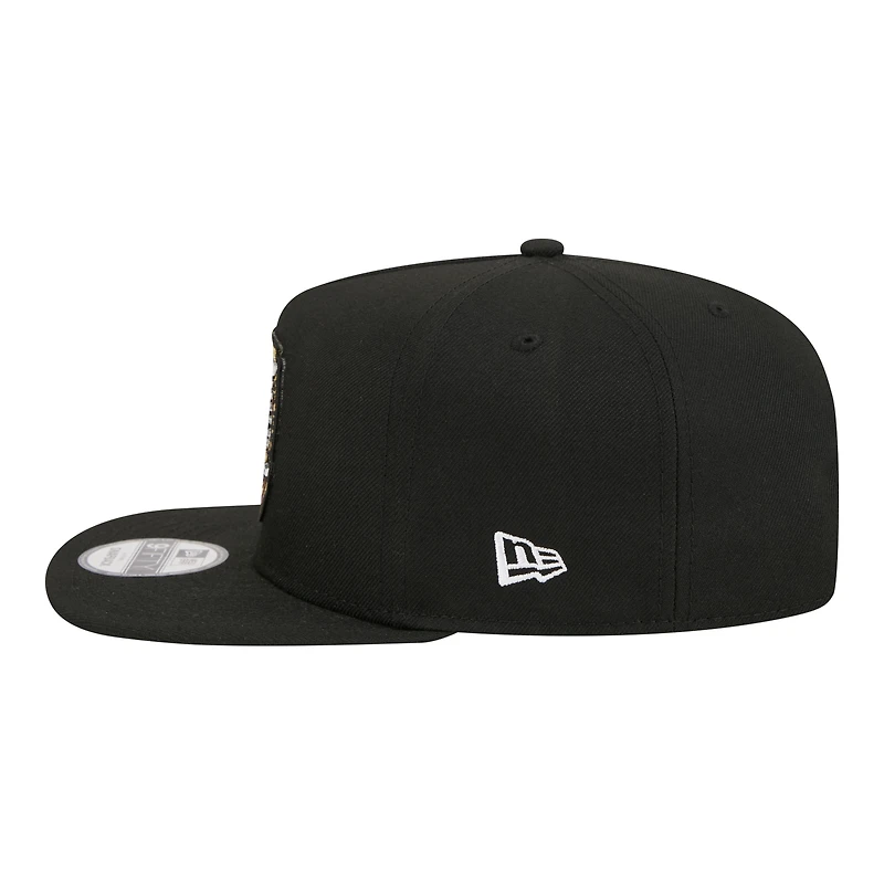 Casquette ajustable New Era 9FIFTY A-Frame Miami Dolphins Super Bowl Ring noire pour homme