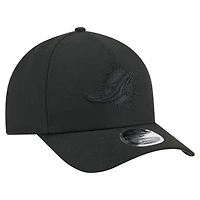 Casquette ajustable noire 9FORTY M-Crown A-Frame pour homme, collection Team des Dolphins de Miami