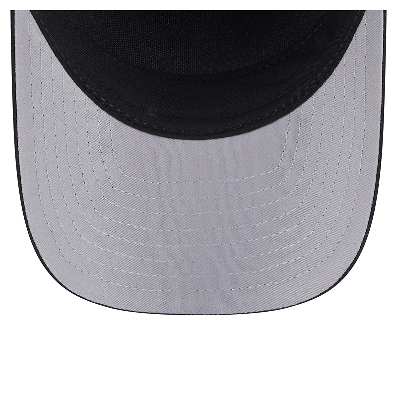 Men's New Era  Black Miami Dolphins Team Collection 9FORTY M-Crown A-Frame Adjustable Hat