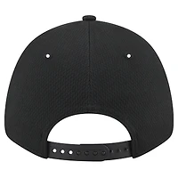 Casquette ajustable noire New Era Miami Dolphins Throwback Main B-Dub 9FORTY pour homme