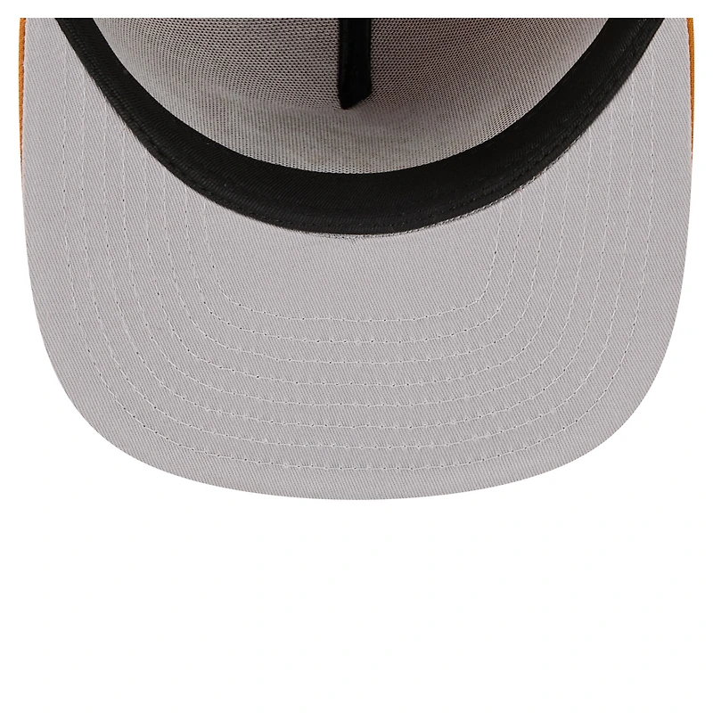 Men's New Era  Brown Miami Dolphins Color Pack A-Frame 59FIFTY Fitted Hat