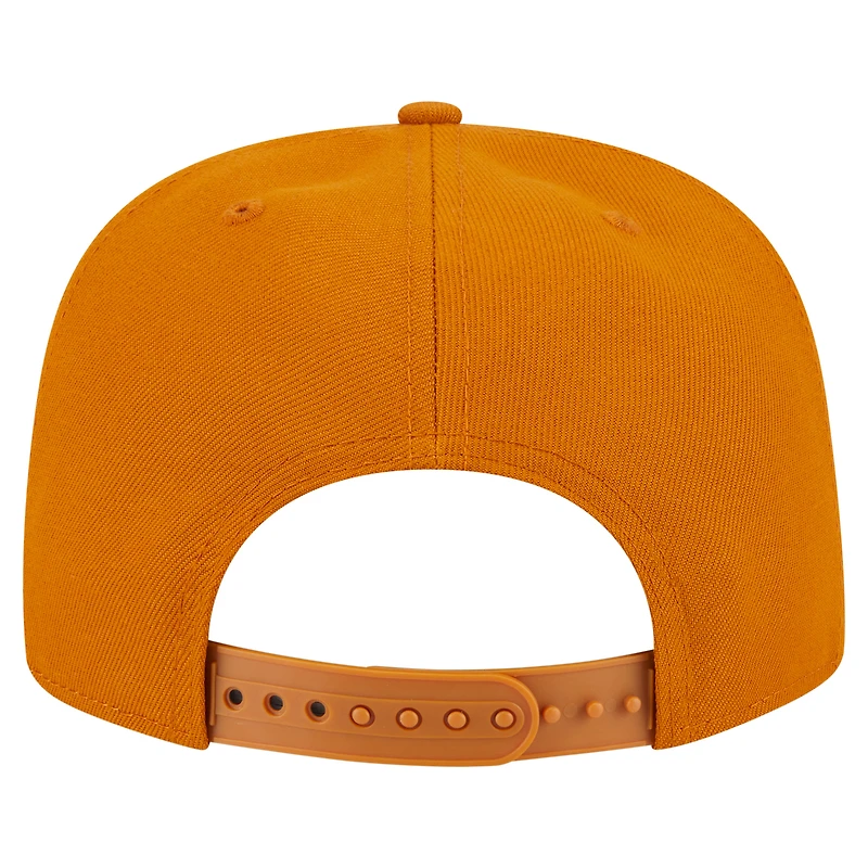 Casquette snapback A-Frame 9FIFTY marron New Era pour homme, motif Miami Dolphins, coloris marron